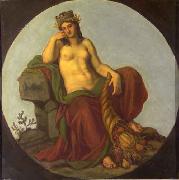 Lotz, Karoly Allegory of Earth painting
